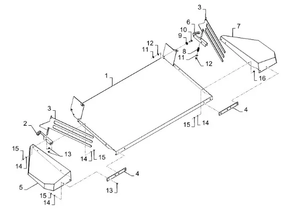 87380381 - пластина