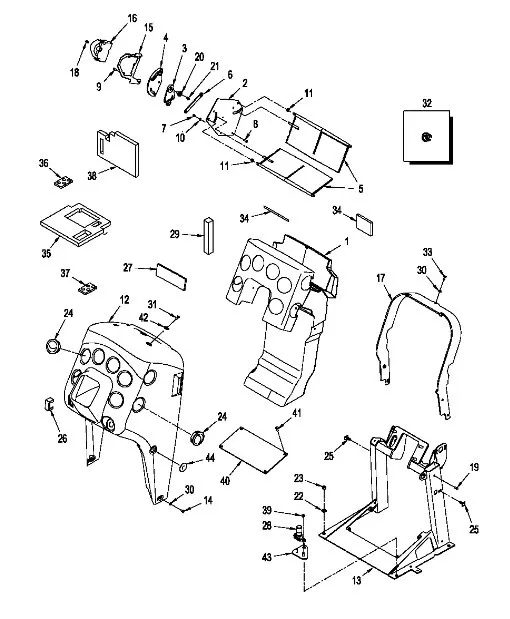372561A1 - Лапа 9,3" (на 2х болтах) культиватора Case TM"