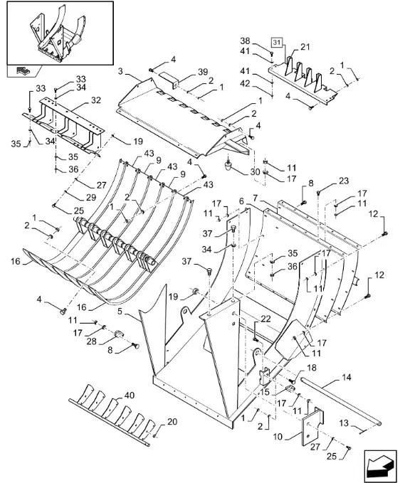 87380173 - Направляющая